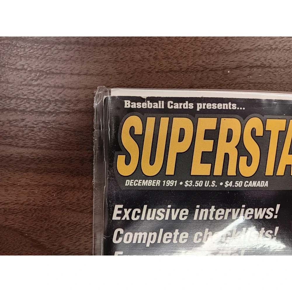1991 SUPERSTAR‎ & ROOKIE SPECIAL MAGAZINE WITH MICHAEL JORDAN VERY VERY RARE